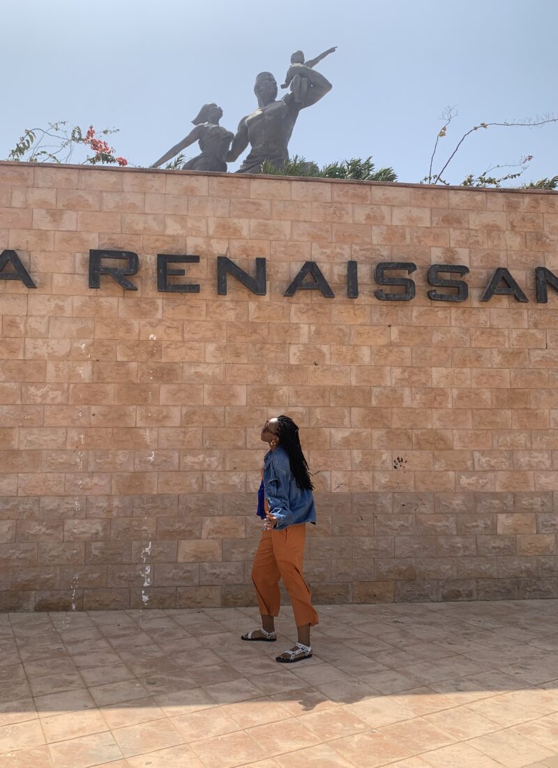 african renaissance monument - what to do in senegal