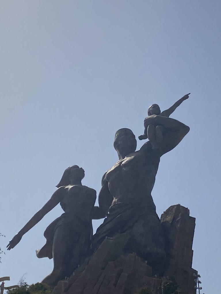 african renaissance monument statue