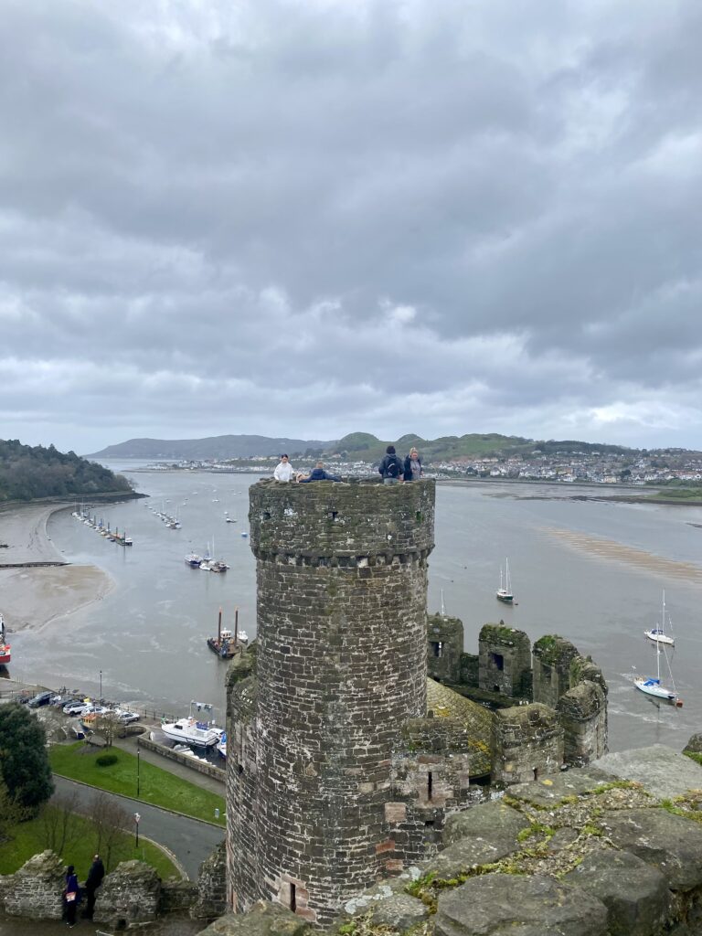 conwy castle view